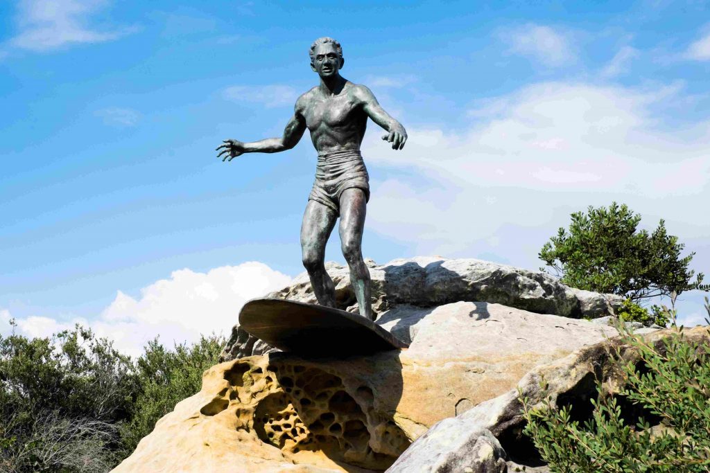 McKillop Park Surfer Statue